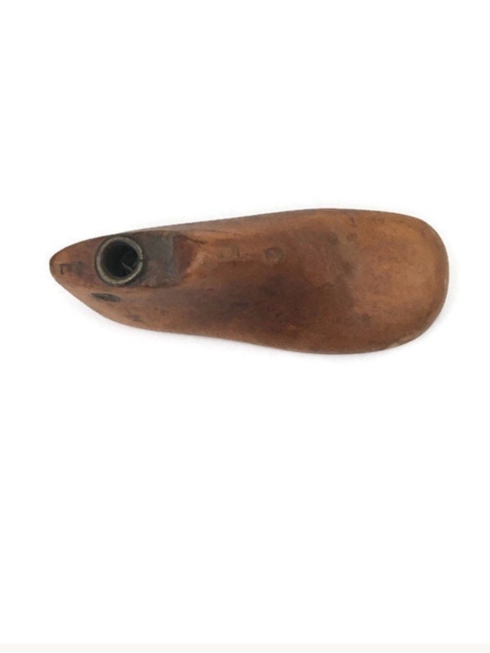 Antique wooden shoe form/shape children size.